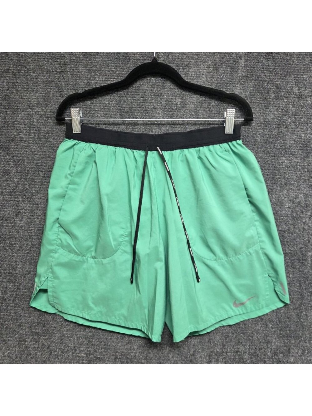Nike Flex Stride 7" Running Shorts Mens Large Green Mint Dri-Fit Lined